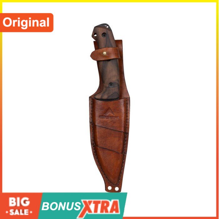 Pisau EIGER1989 BUSHCRAFT KNIFE 1.0 KNIVES Black 91000 5715 Original Keren