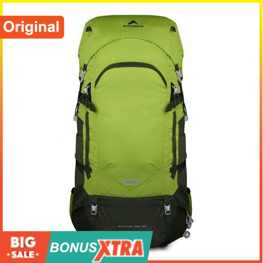 Tas Gunung Eiger EQUATOR TREK 65 Carrier Bag 91000 4200 Original