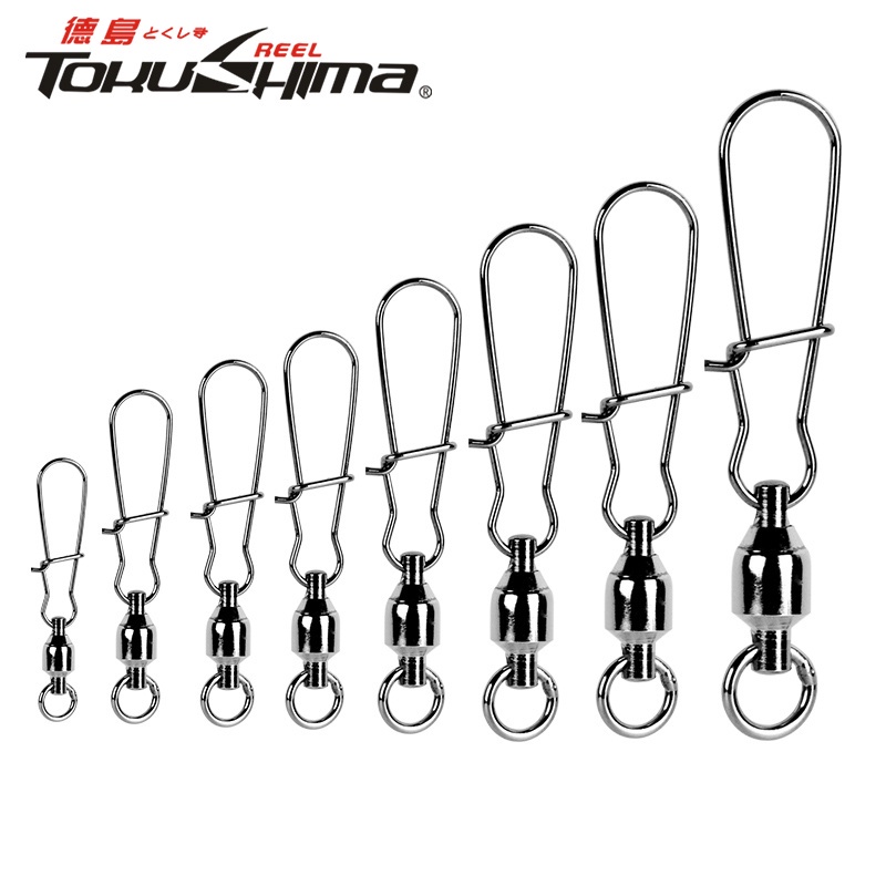 Memancing Cincin 10 Pcs Padat Dilas Rings Bearing Konektor Aksesoris Memancing Bola Bearing Putar Memancing Memancing Kekuatan 26lb-176lb Perak Ring Snaps Putar Jig Kekuatan Tinggi Ikan