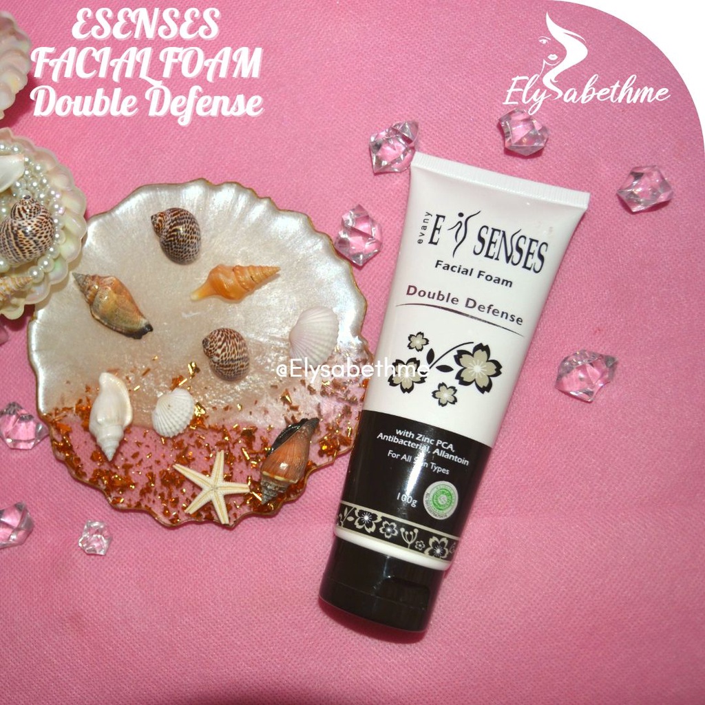 ✿ELYSABETHME✿ [ESENSES] Facial Wash Sabun Cuci Muka wajah pemutih esenses evany