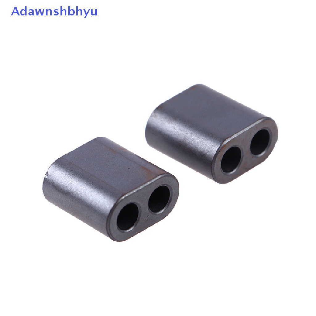 Adhyu 10pcs RF Ferrite Core Lubang Ganda RF Magnet RF Aksesoris 13.5 * 7.5 * 14mm ID