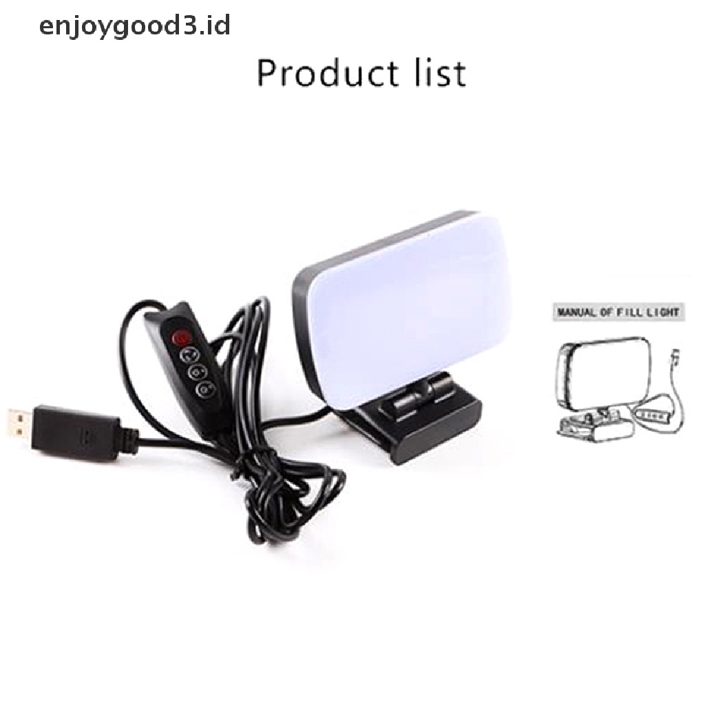 [Rready Stock] Lampu Isi Ponsel, Lampu Selfie Siaran Langsung LED Genggam, Lampu Isi (ID)