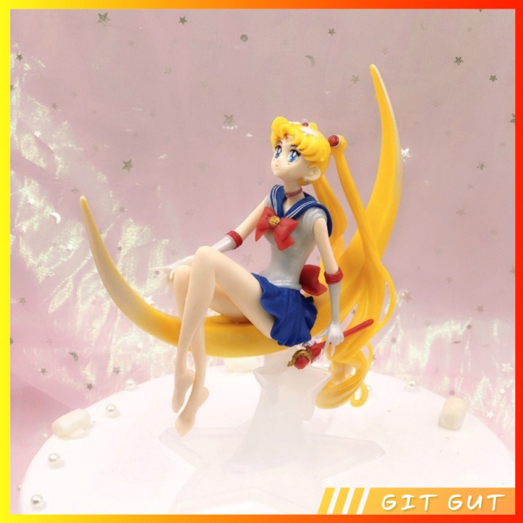 Action Figure Pajangan Mainan Sailor Moon Usagi Tsukino