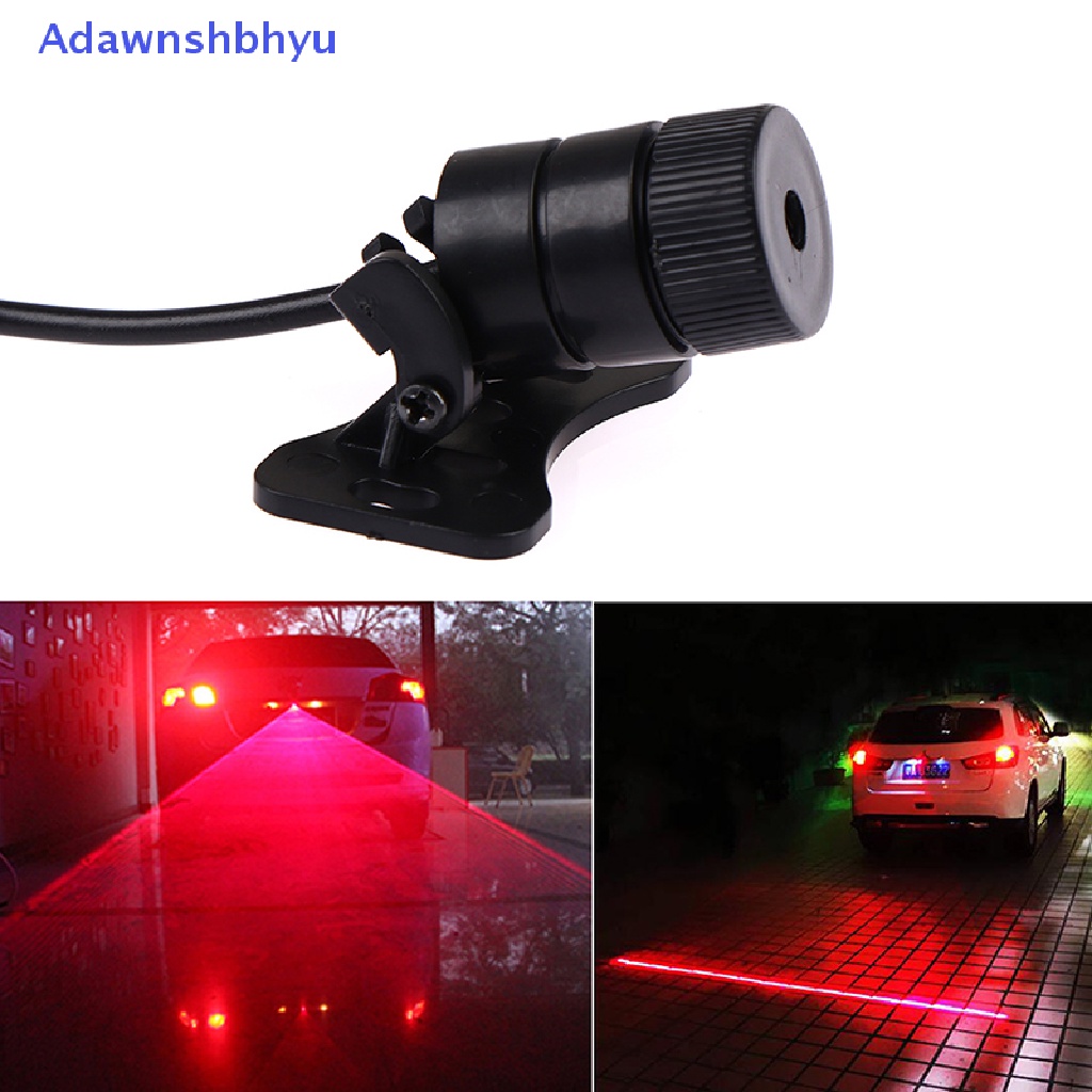 Adhyu Lampu Kabut Laser LED Mobil Motor Tail Lamp auto Taillight Lampu Peringatan Rem ID