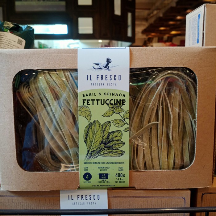 

IL Fresco Basil & Spinach Fettuccine 400gr