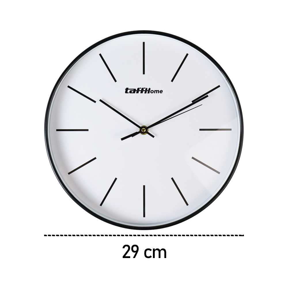 (BISA COD) FTIHSHP  Jam Dinding Bulat Silent Movement Quartz Model Modern - H6589