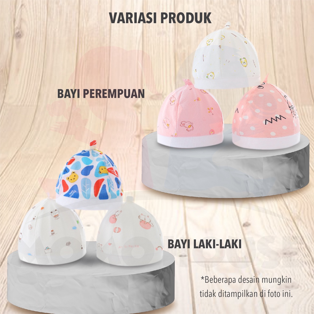 MOMO HOUSE Topi Kupluk Bayi Topi Bayi Topi Anak Kupluk Anak Topi Kupluk Anak