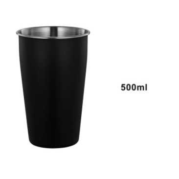 (BISA COD) FTIHSHP JIATA Gelas Mug Tea Milk Coffe Beer Cups Stainless Steel - BC1235