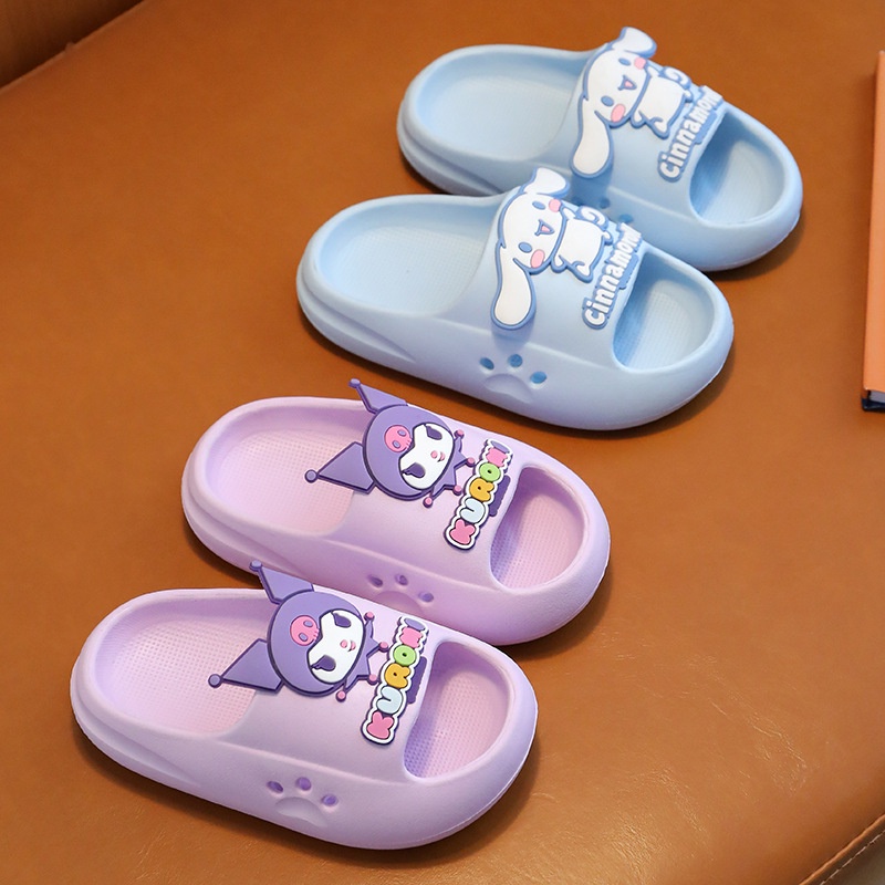 SHOEGALLERY LV0250 Sandal Selop Anak Perempuan Lucu Import Karakter Kartun Kekinian