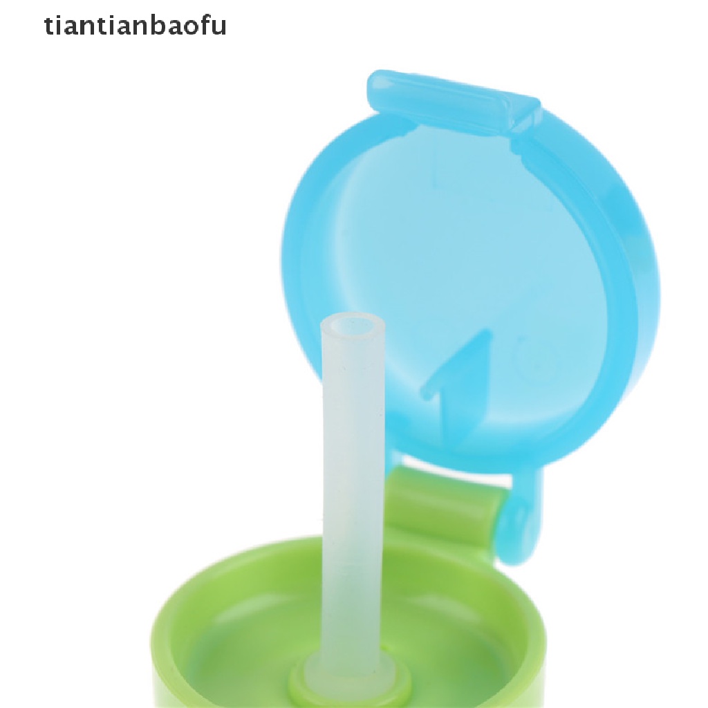 [tiantianbaofu] No Spill Choke Cute Tutup Adaptor Botol Air Dengan Sedotan Minum Tabung Untuk Butik Bayi