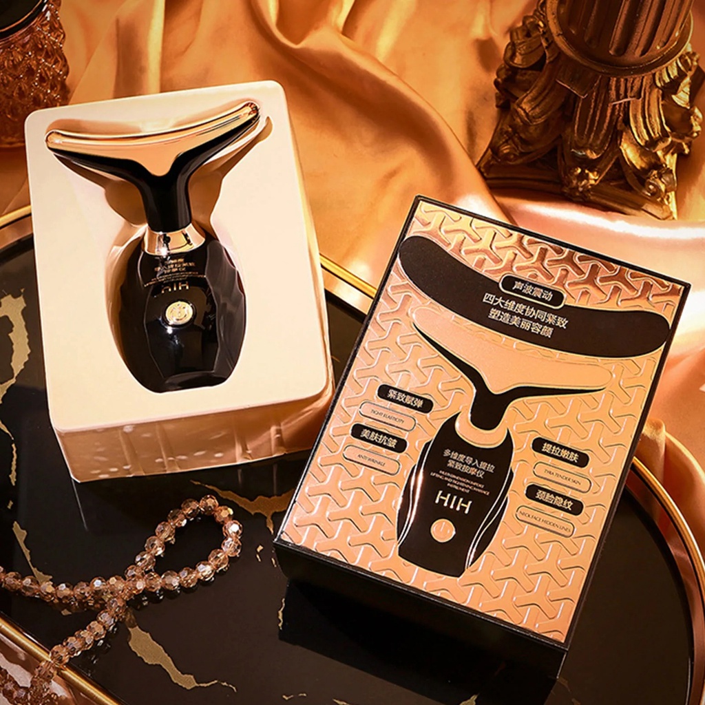 Alat Pijat Getar Multifungsi Ultrasonic Massage High Frequency Lifting And Tightening Massager