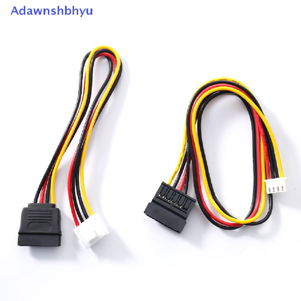 Adhyu SATA 15pin Female To 4pin Female FDD Floppy Adapter Hardisk Kabel Power ID