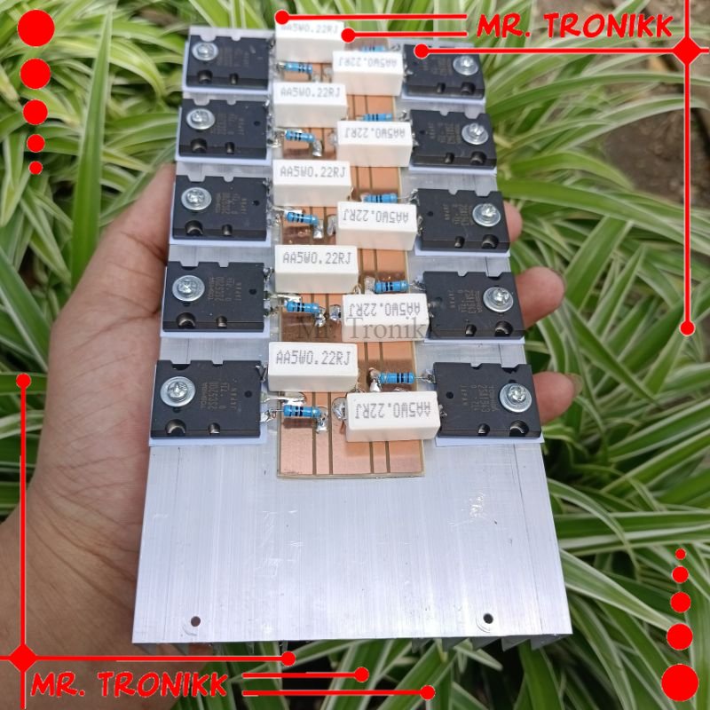 Rangkaian TR final toshiba 5 set tanpa driver Kualitas Bagus