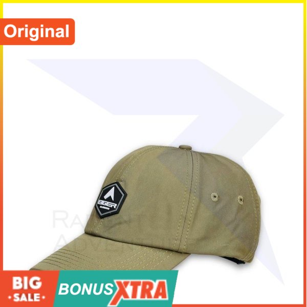 Topi EIGER1989 X-VOYAGE CAP 1.0 Olive 91000 5950 Original Cowok Bandung