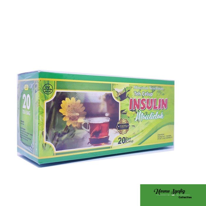 

teh herbal diabetes / teh celup daun insulin / teh insulin celup 20 k