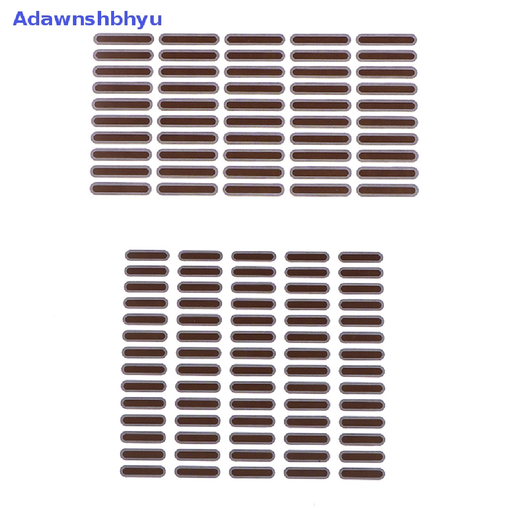 Adhyu 50/70pcs Universal Phone Speaker Lubang Suara Net Anti Debu Bukti Mesh Stiker ID