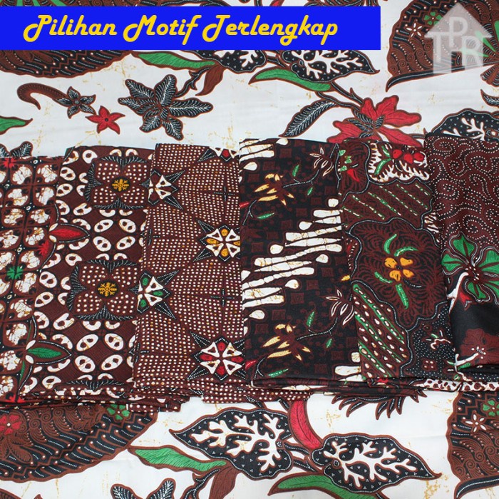 Kain Batik Jarik Printing Seri Gading Mas Kelir Grade AAA Unggul Jaya