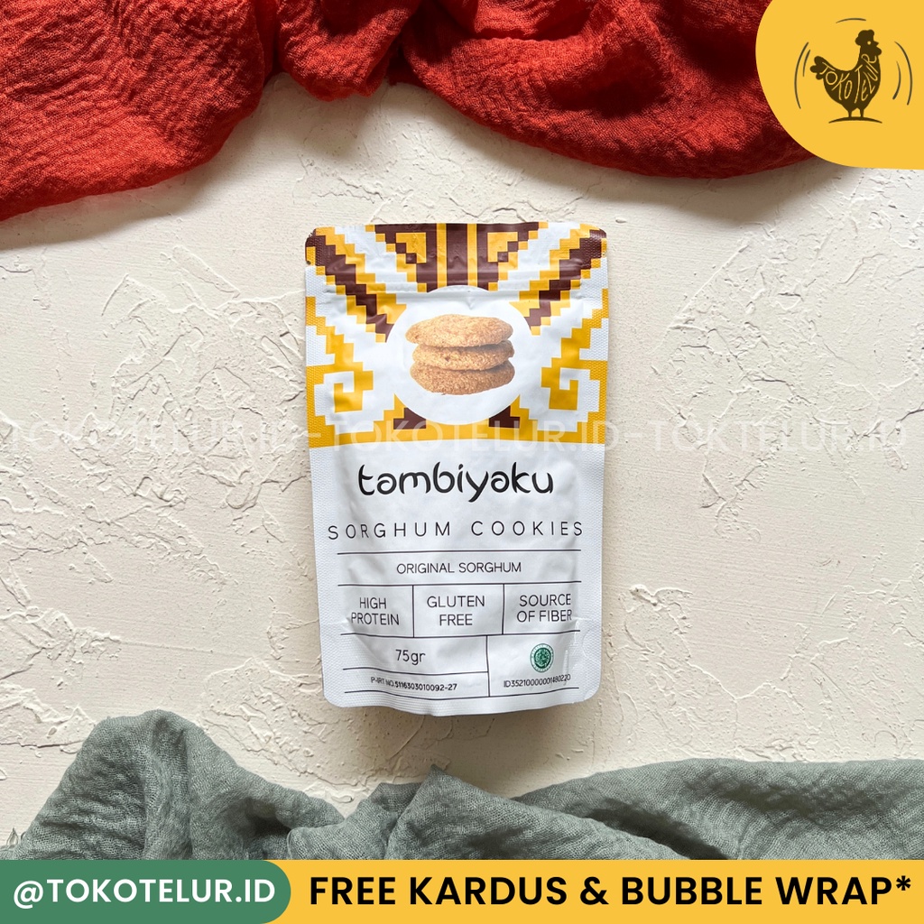TAMBIYAKU - Sorghum Cookies Original &amp; Choco Almond | GLUTEN FREE