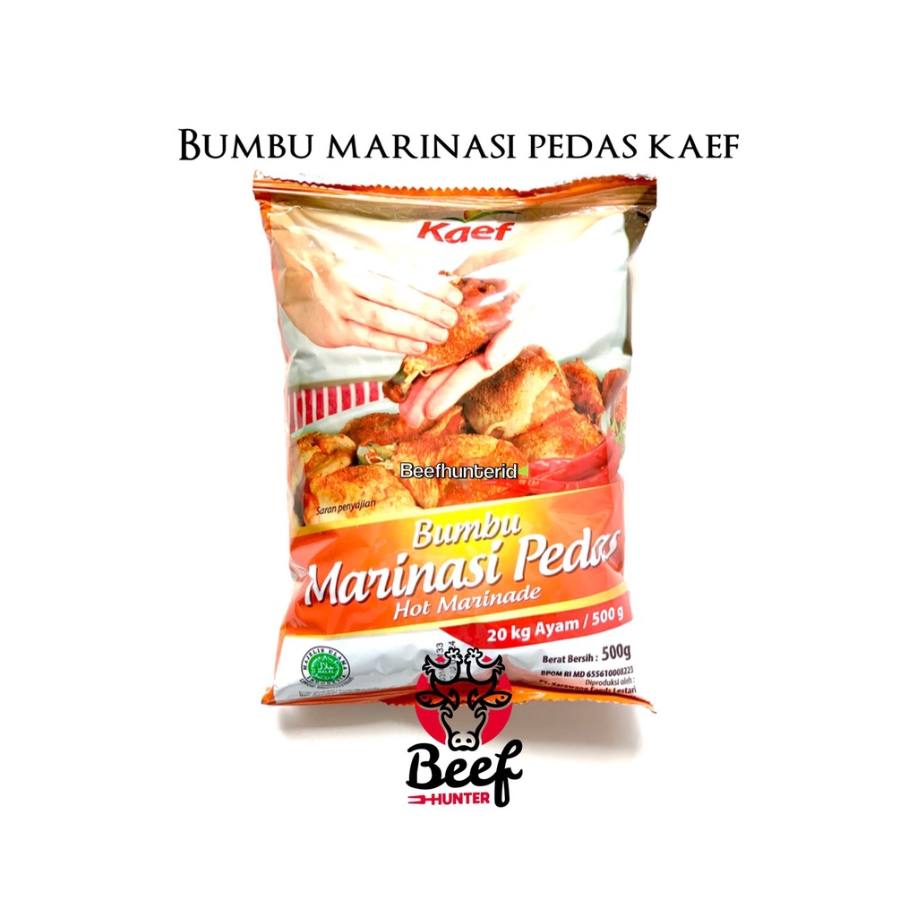 Bumbu Marinasi Pedas KAEF - Hot Marinade 500gr