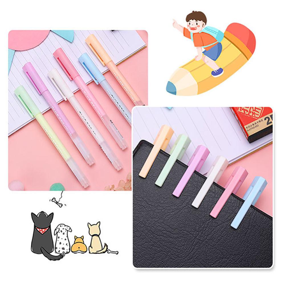 Timekey Pen-Berbentuk Handmade Lem Pulpen Dot Glue Pen Solid Glue Stick Warna Permen Cepat Kering Viskositas Tinggi Siswa Scrapbooking Alat Tulis N5T7