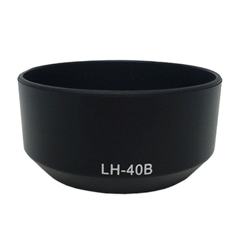 Vivi LH40B Solid 45mm Kamera Cylinder Bayonet Lens Hood Aksesoris Pengganti Olympus Kap Kap MZUIKO Digital45