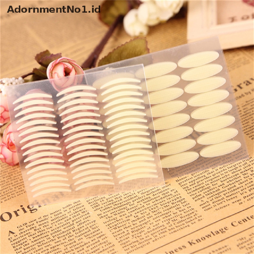 [AdornmentNo1] 240pasang Putih Tipis Invisible Double Eyelid Adhesive Eyes Tape Sticker [ID]