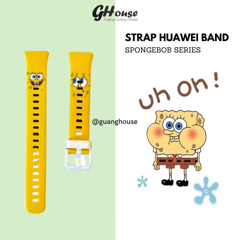 Strap Huawei Band 7 Motif Tali Pengganti Huawei Band 7 Silikon Motif Style Warna