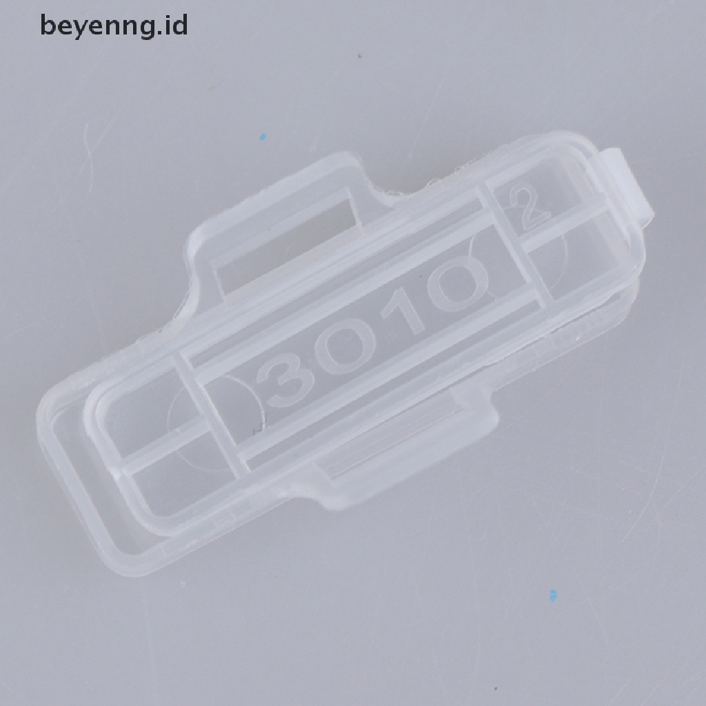 Beyen 100pcs Waterproof Cable Tie Marker Holder Case Tanda Kawat Plastik Berlabel Tag ID