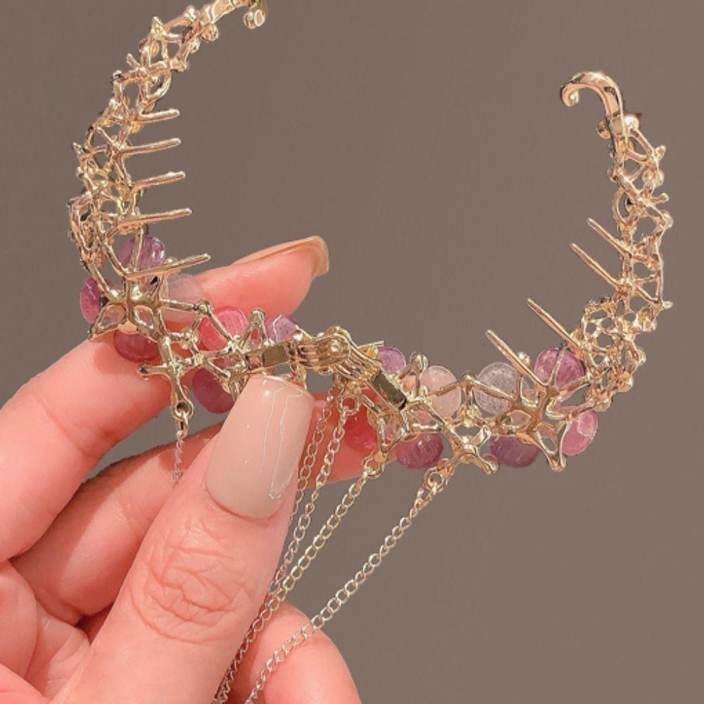 Mxbeauty Wanita Ekor Kuda Gesper Mewah Musim Panas Mutiara Hiasan Kepala Rumbai Kepiting Klip Alat Styling Rambut Gaya Korea Hair Claw