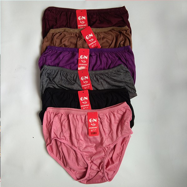 6 PCS CD Celana Dalam Wanita Golden Nick 939 Gelap &amp; 937 Terang TOKO KEANULOVA
