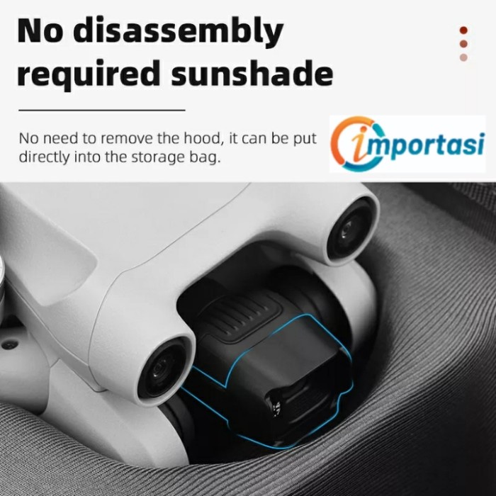 Lens Sun Hood Sun Shade DJI MINI 3 PRO Anti Glare Gimbal Cap Cover