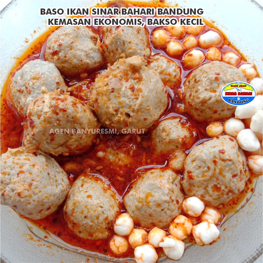 BAKSO / BASO IKAN SINAR BAHARI BANDUNG Kemasan Ekonomis 15 Bakso Ikan Kecil