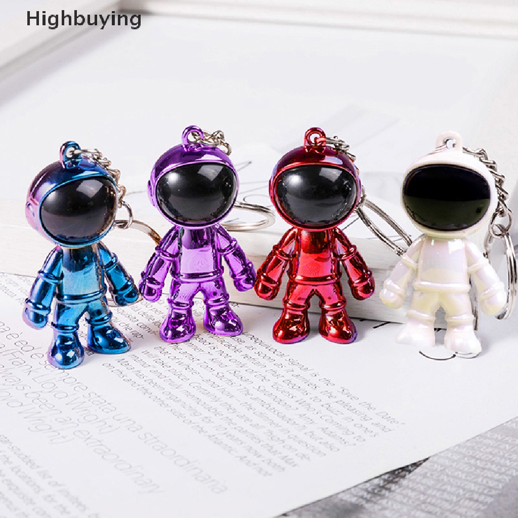 Hbid Fashion Astronot Spaceman Gantungan Kunci Robot Kunci Mobil Gantungan Liontin Kreatif Semesta Aviation Hadiah Glory