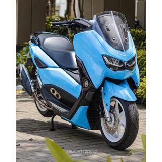 SKOTLET STIKER MOTOR ICE BLUE SCOTLITE ICE BLUE GLOSSY SKOTLET GLOSY STIKER ICE BLUE GLOSY STIKER BI