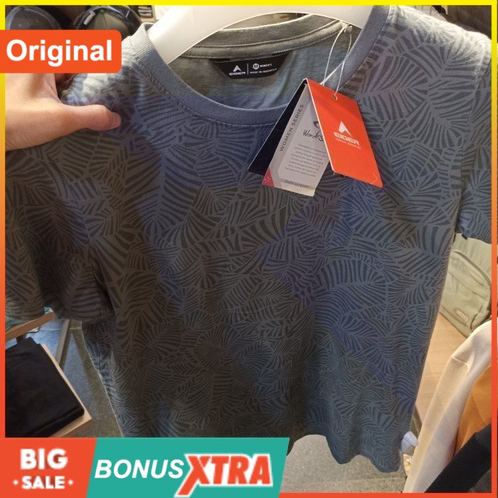 Kaos Cewek EIGER19891989 ENTIRE MULCH Tshirt 91000 7260 Original Lengan Pendek