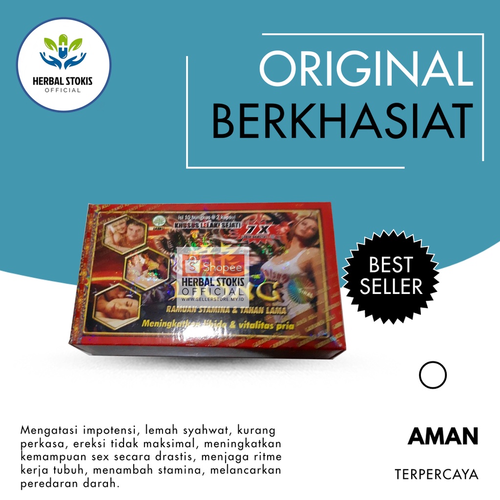 

Suplemen Kapsul Herbal (Liong) Original Obat Jamu Pria (Kuat) Dan Tahan Lama