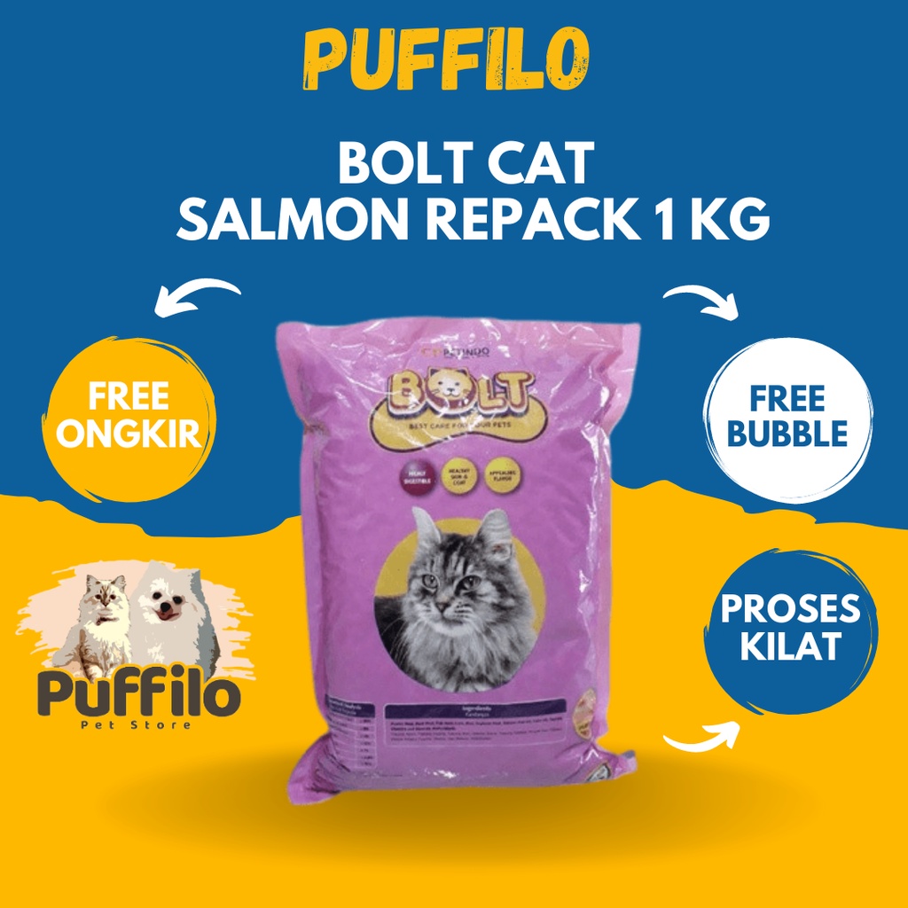 BOLT CAT SALMON REPACK 1KG