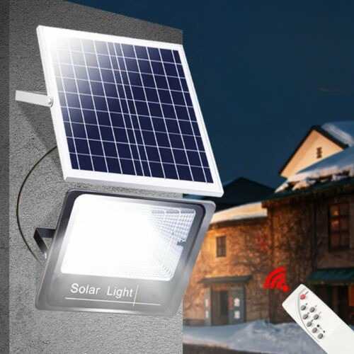 (BISA COD) FTIHSHP OOBEST Lampu Dinding Solar Sensor Cahaya Waterproof 144 LED Cool White - OB144