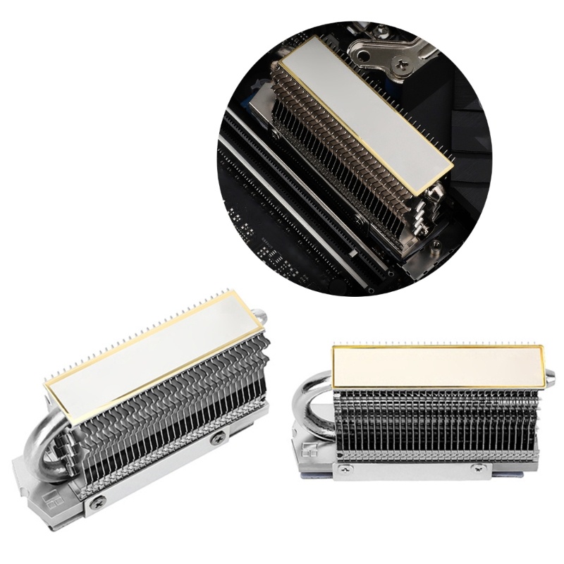 Zzz HR-09 2280pro M2 Solid State Drive AGHP SSD Cooler Sepenuhnya Dilapisi Performa Tinggi Pipa Panas Radiator Heatsink
