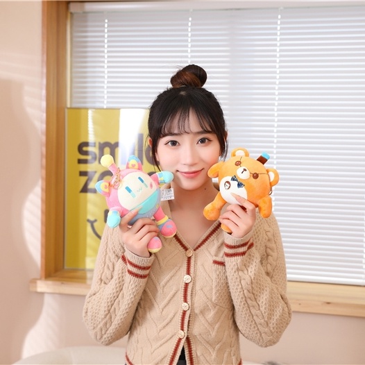 22/40 cm Boneka Pesta Telur Baru Lempar Bantal Mainan Mewah Penjual Telur Boneka Kain Hadiah Untuk Teman