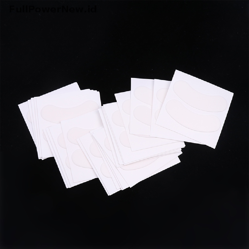 Power 50pcs Eyelash Extension Under Eye Pad Patch Eyepads Alat Bantu Bulu Mata Untuk Perempuan ID