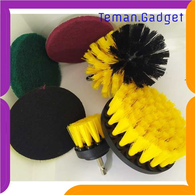 TG - ART OTOHEROES Kepala Sikat Bor Elektrik Cleaning Brush Head 6 PCS - DB005