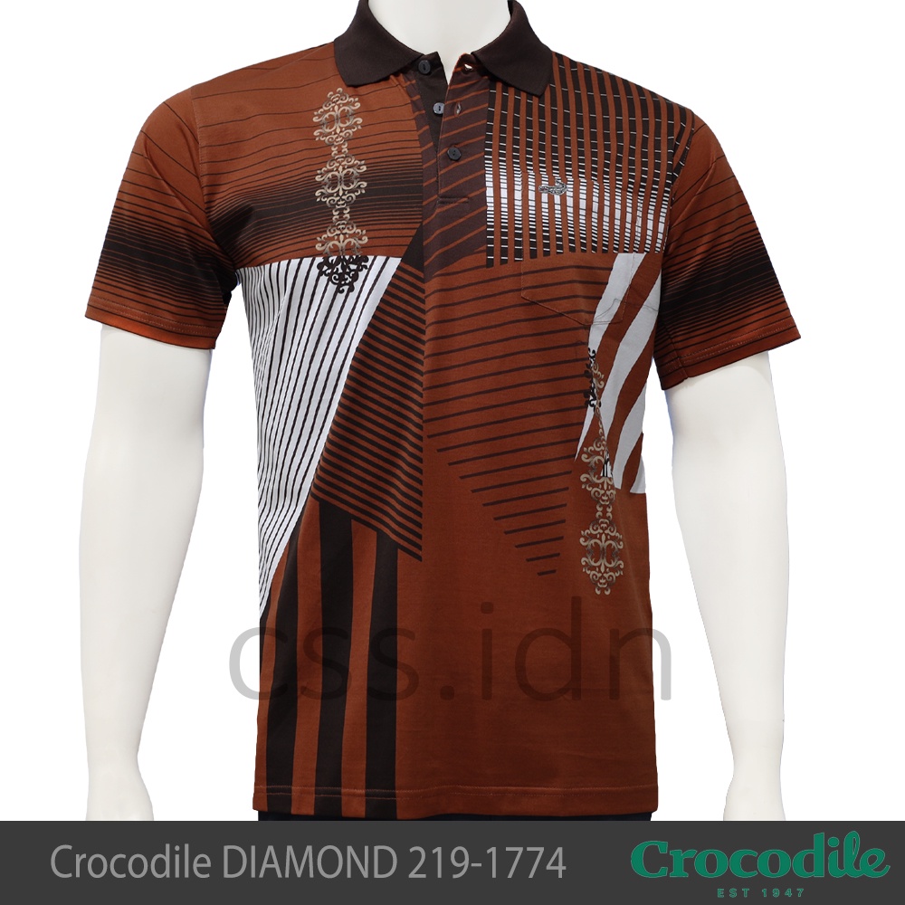 Kaos Kerah Pria Crocodile Diamond 219-1774