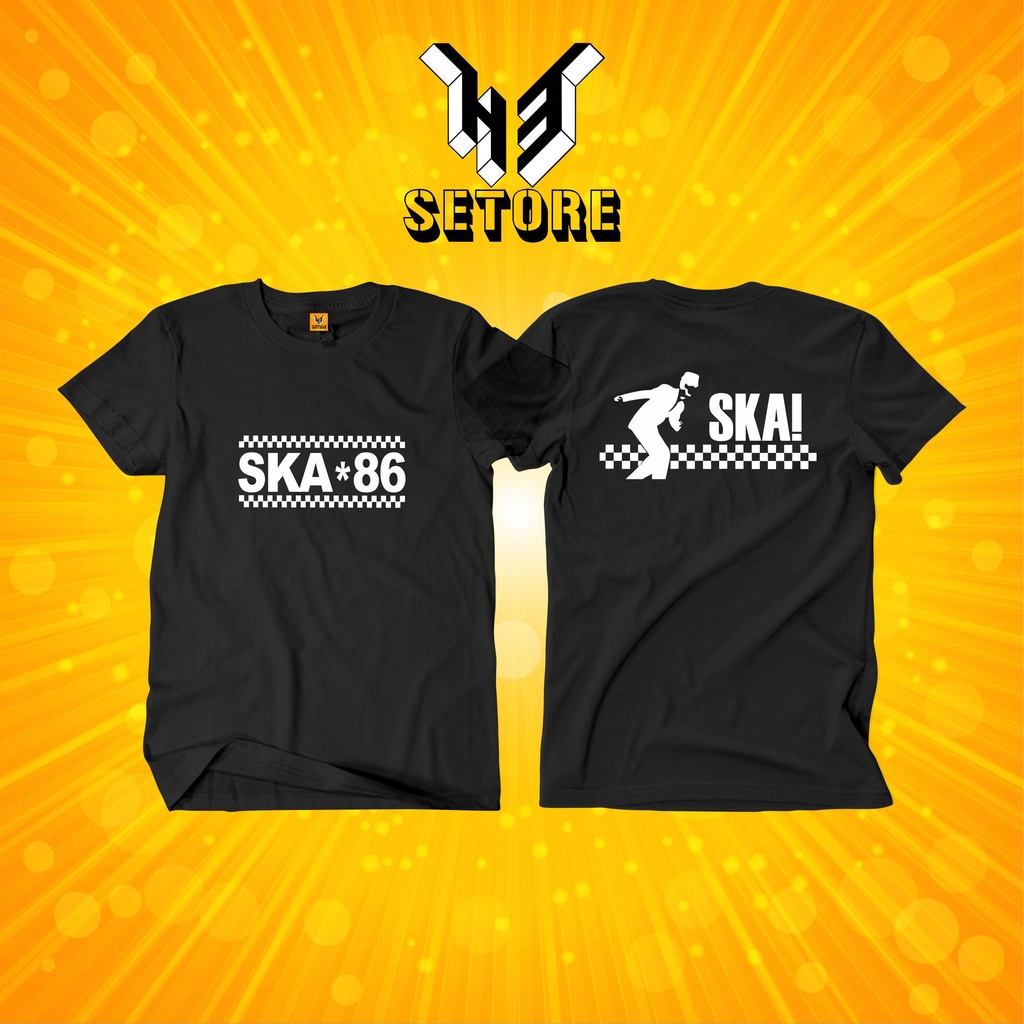 Kaos Baju Distro REGGAE INDONESIA SKA 86 Terlaris