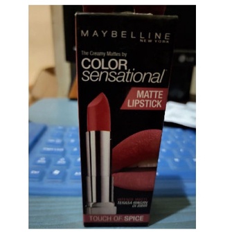 ⭐BISA COD⭐ Original Maybelline Color Sensational Powder Matte Lipstick Maybeline - Touch of spice