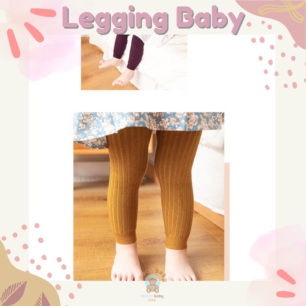 MBSS - LEGGING GWYNETH Legging Bayi Perempuan / Legging Anak / Kaos Kaki Panjang Bayi / GW2