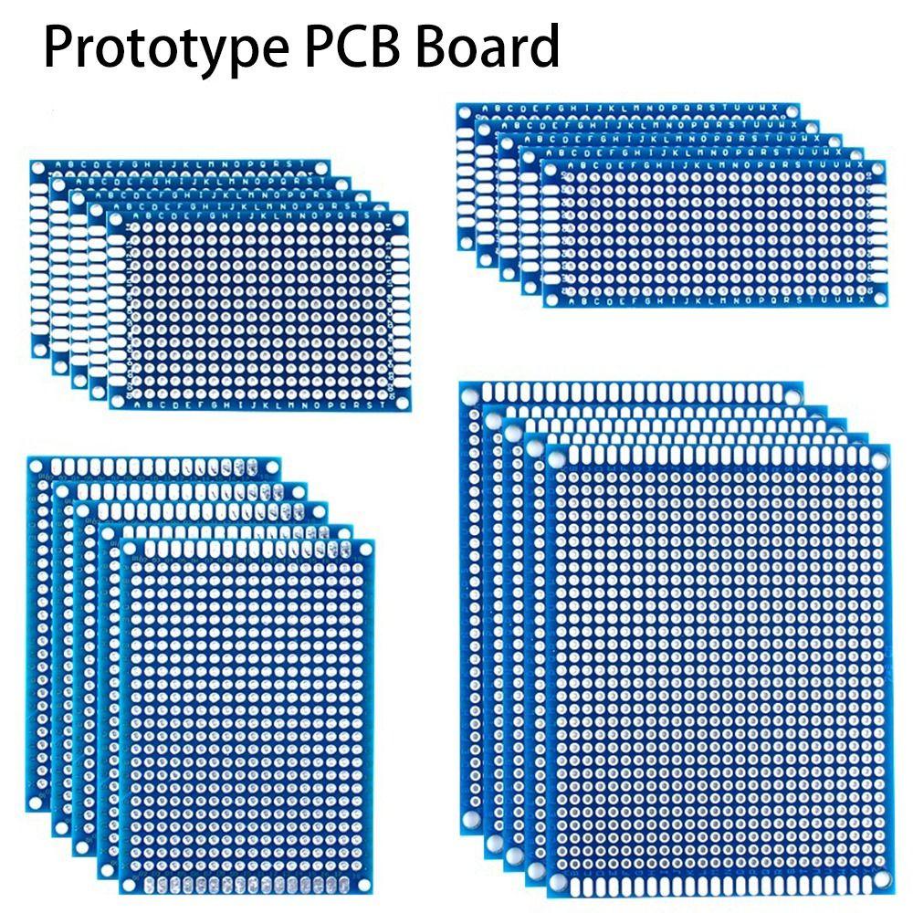 Populer 10pcs Prototyping PCB Baru DIY Biru Prototype PCBs