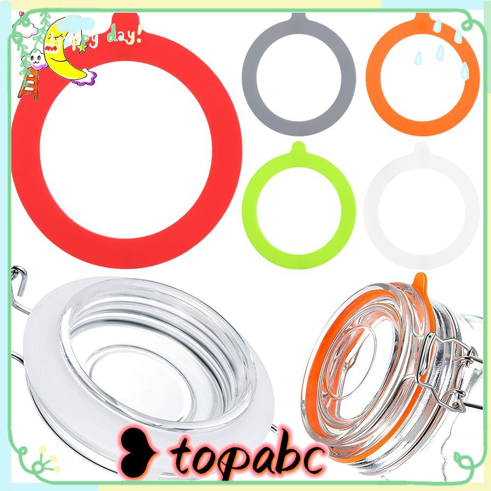 Paking TOP Jar Karet Anti Bocor Sealings Storage Canning Accessories Mason Jars Gasket