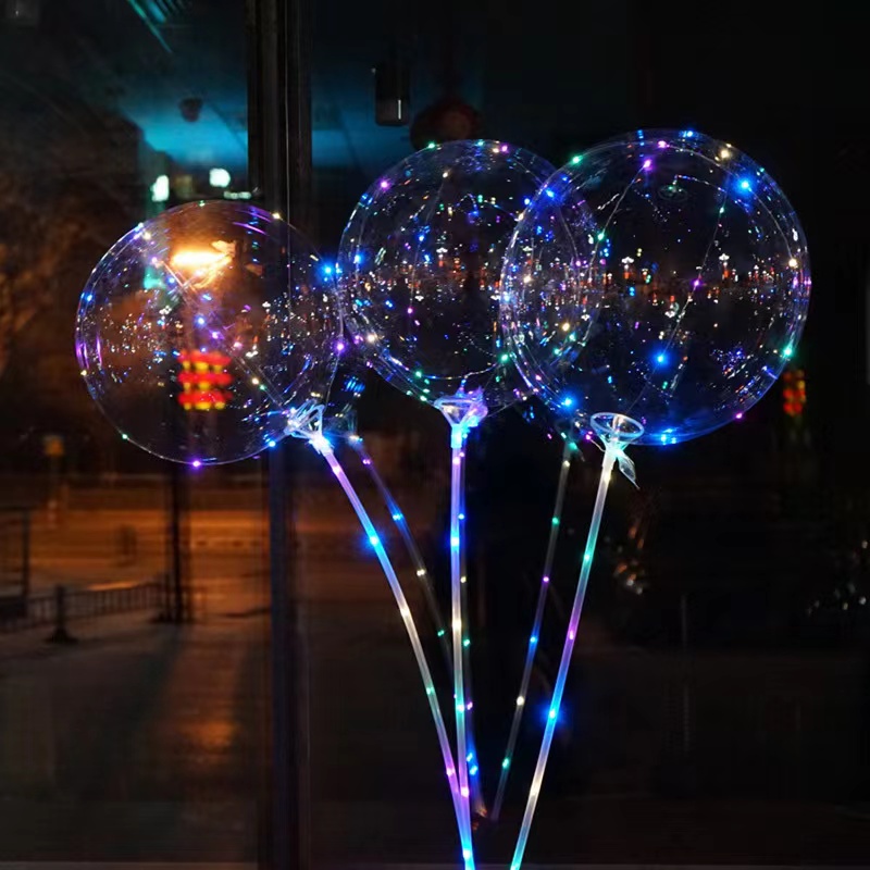 BALON LED RAINBOW WARNA WARNI  PARTY ULTAH SNI