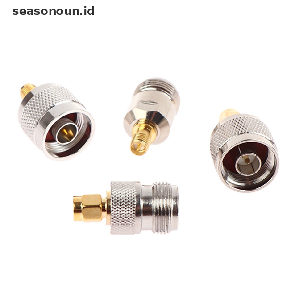 Konektor Seasonoun 1PCS Adaptor RF SMA Male Female Ke SMA N type Male Female.